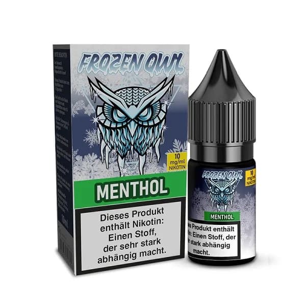 E-Liquid Nikotinsalz FROZEN OWL Menthol 10mg – Produktabbildung