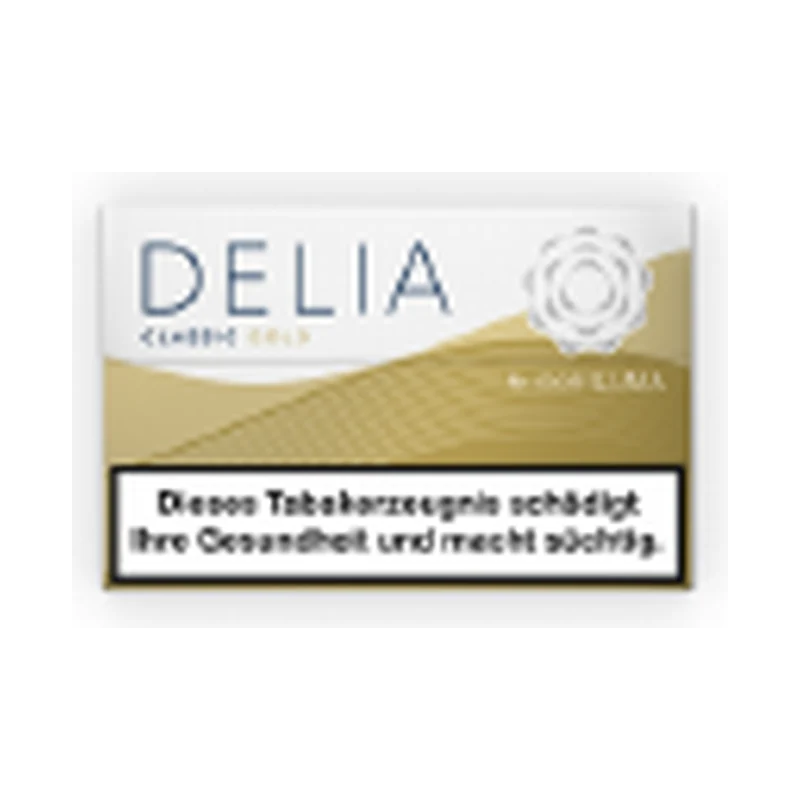 IQOS Delia Classic Gold 20er – Produktabbildung