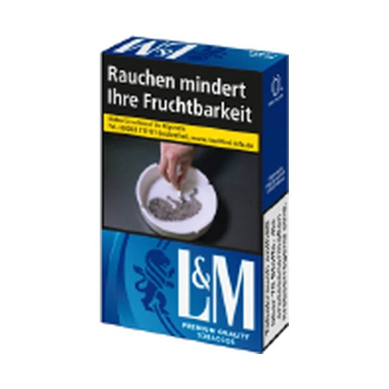L&M Blue OP Box 20er – Produktabbildung