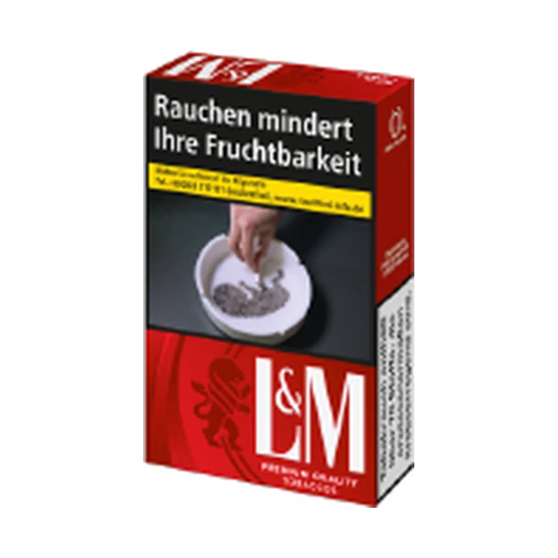 L&M Red OP Box 20er – Produktabbildung