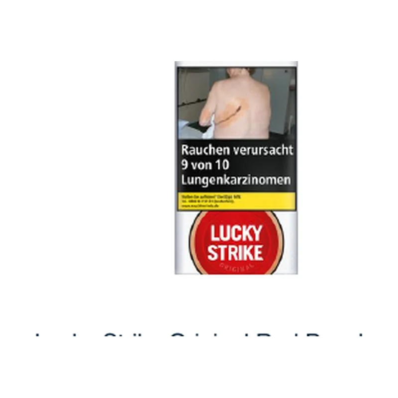 Lucky Strike Original Red Pouch 30g – Produktabbildung