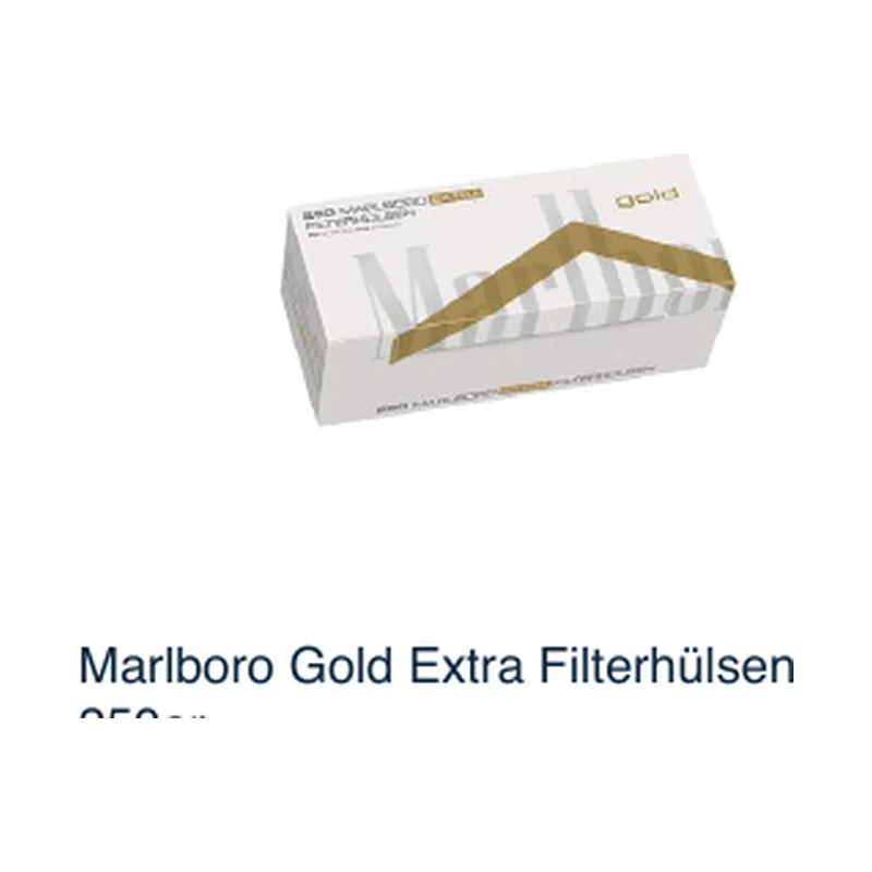 Marlboro Gold Extra Filterhülsen 250er – Produktabbildung