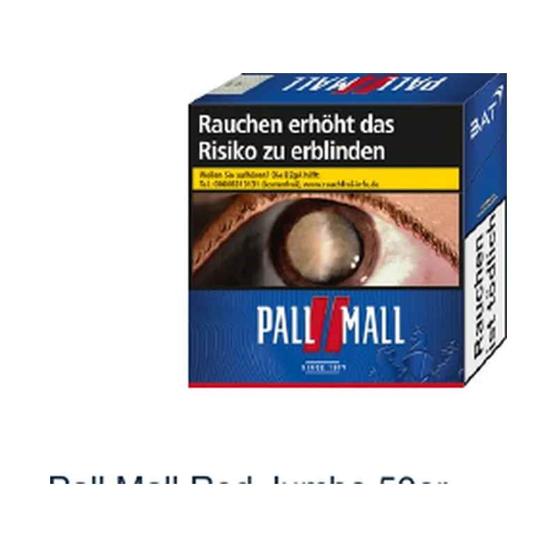 Pall Mall Red Jumbo 50er – Produktabbildung