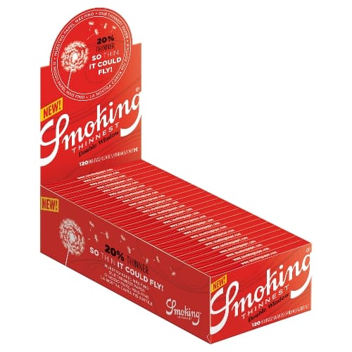 SMOKING Thinnest Regular Double Window – Einzelpackung – Produktabbildung