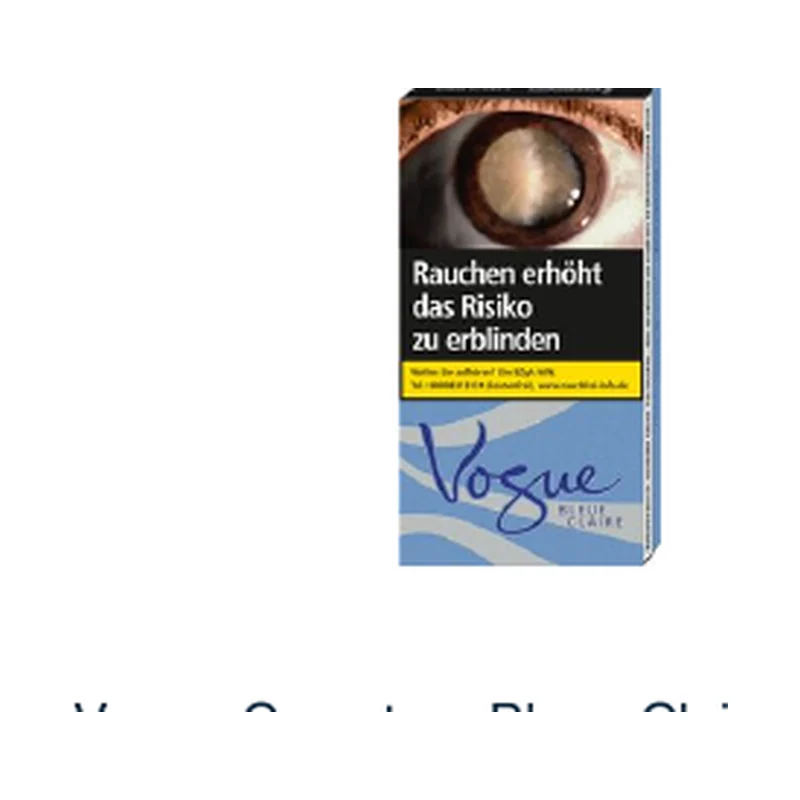 Vogue Caractere Bleue Claire SuperSlims 20er – Produktabbildung