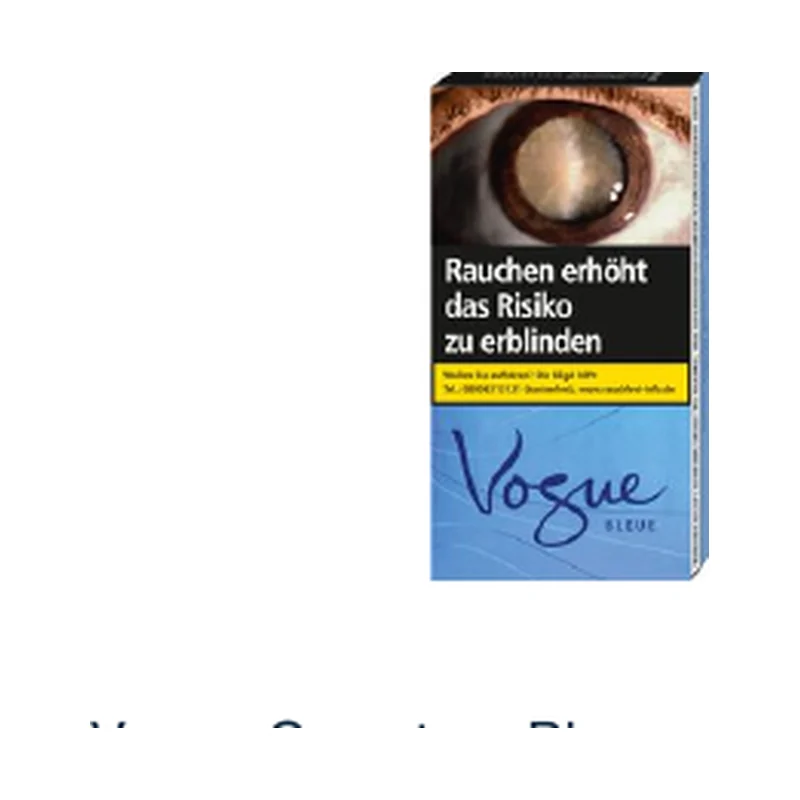 Vogue Caractere Bleue SuperSlims 20er – Produktabbildung