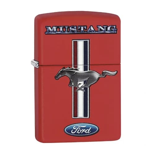 ZIPPO rot matt Ford Mustang 60003580 – Produktabbildung