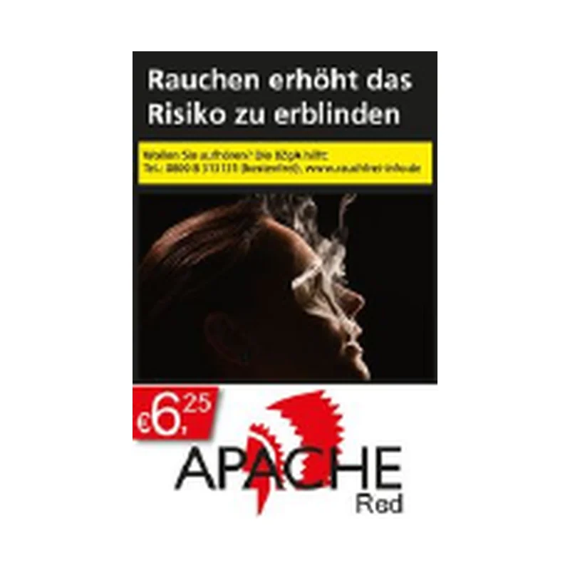 Apache Red Zigaretten 20er – Produktabbildung