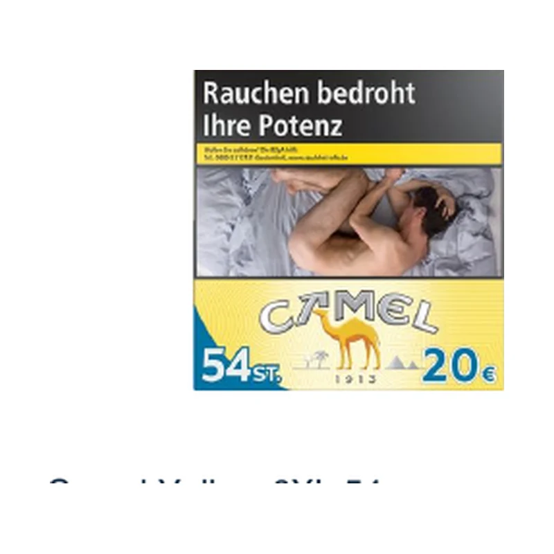 Camel Yellow 6XL 54er – Produktabbildung