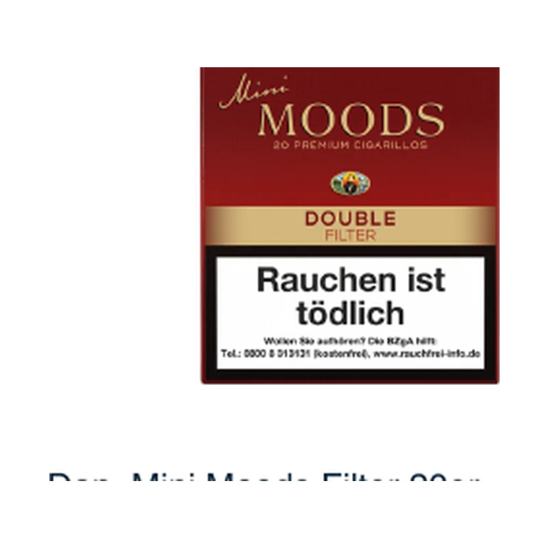 Dan. Mini Moods Filter 20er – Produktabbildung