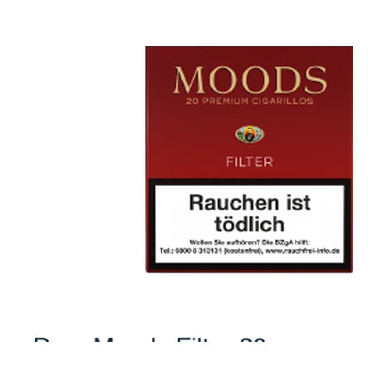 Dan. Moods Filter 20er – Produktabbildung