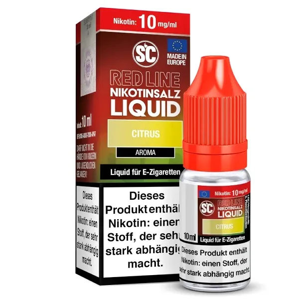 E-Liquid Nikotinsalz SC Red Line Citrus 10mg – Produktabbildung