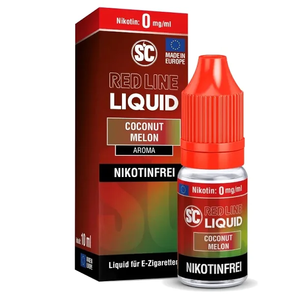 E-Liquid Nikotinsalz SC Red Line Coconut Melon 0mg – Produktabbildung
