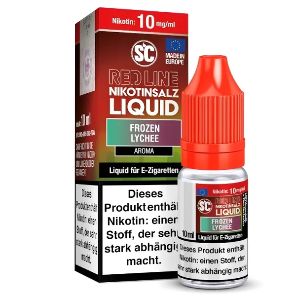 E-Liquid Nikotinsalz SC Red Line Frozen Lychee 10mg – Produktabbildung