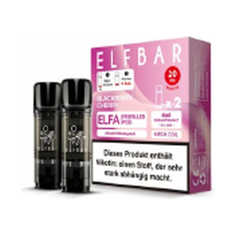 Elfbar - Elfa Pod Blackberry Cherry 20mg/ml 2er – Produktabbildung