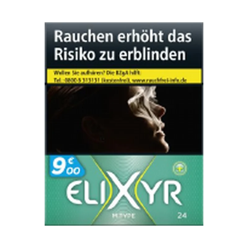 Elixyr+ M Cigarettes (o.Menthol) XL 24er – Produktabbildung