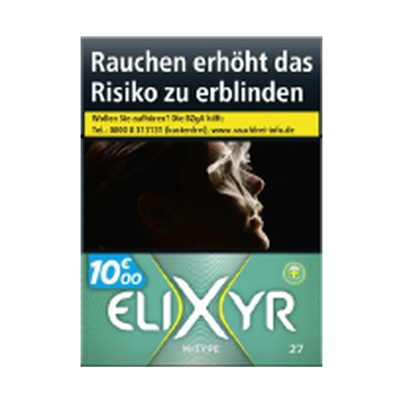 Elixyr+ M Cigarettes (o.Menthol) XXL 27er – Produktabbildung