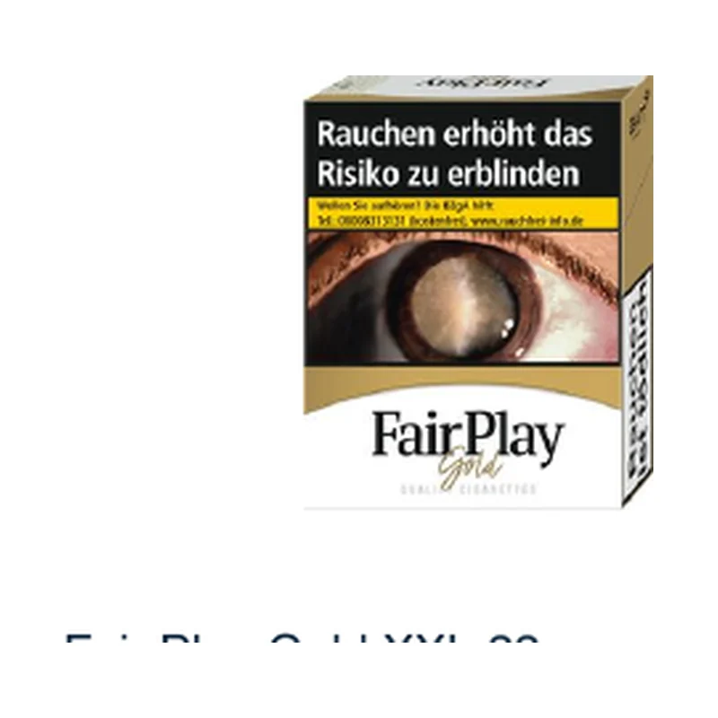 Fair Play Gold XXL 22er – Produktabbildung