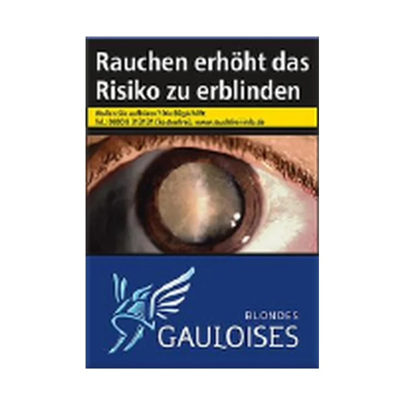 Gauloises Blondes Blau 28er – Produktabbildung