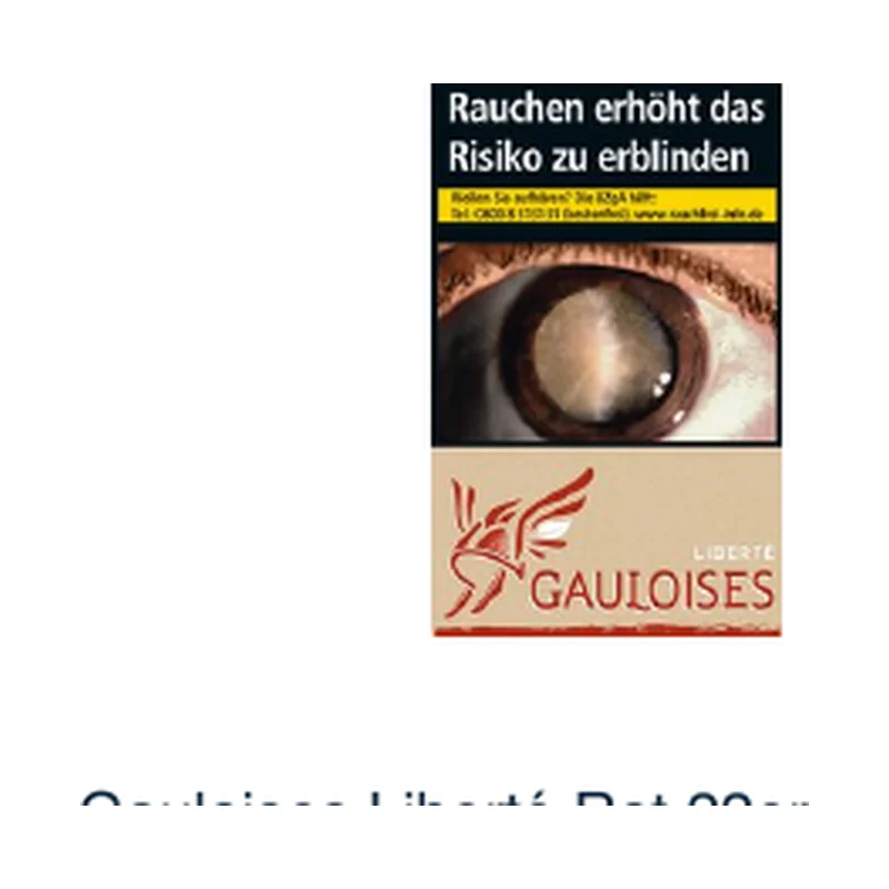 Gauloises Liberté Rot 22er – Produktabbildung