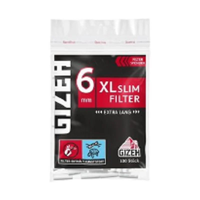 Gizeh Black XL Slim Filter 100er – Produktabbildung