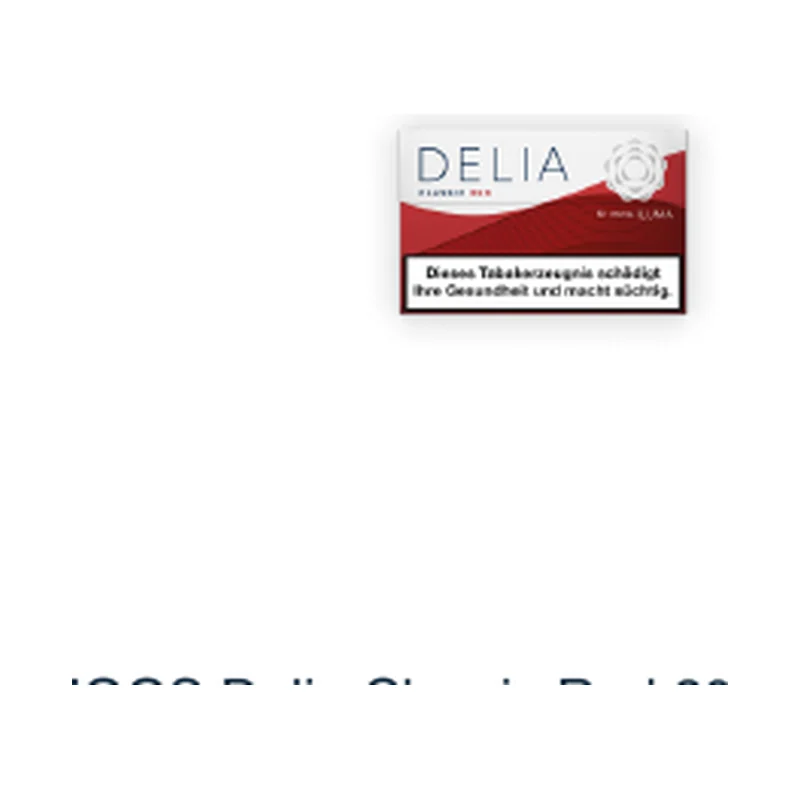 IQOS Delia Classic Red 20er – Produktabbildung