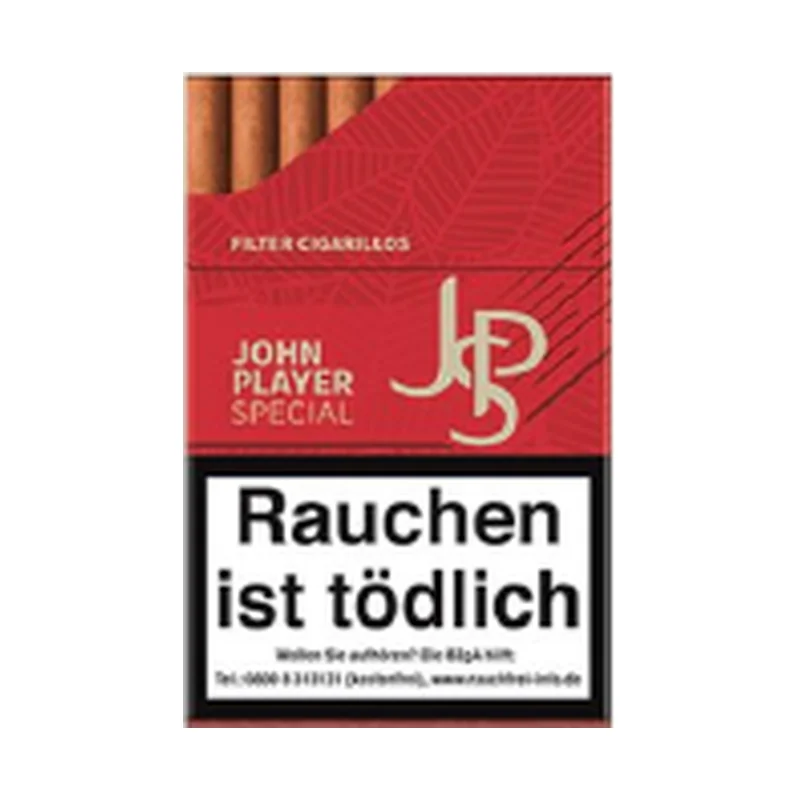 JPS Red Filter Cigarillos 17er – Produktabbildung