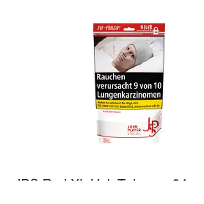 JPS Red XL Vol. Tobacco 94g – Produktabbildung