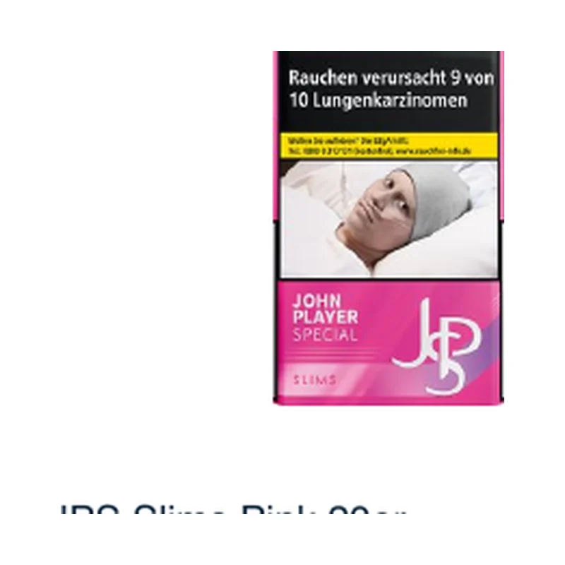 JPS Slims Pink 20er – Produktabbildung