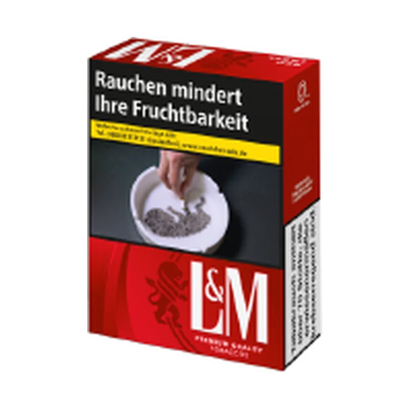 L&M Red OP Box 2XL 30er – Produktabbildung