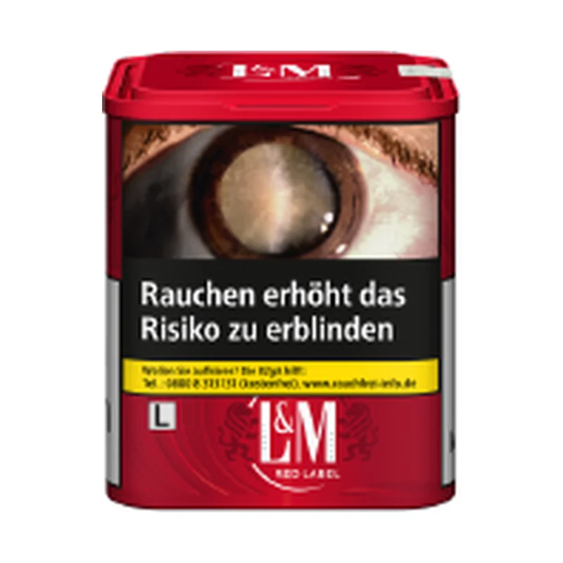L&M Vol. Tobacco Red L 80g – Produktabbildung