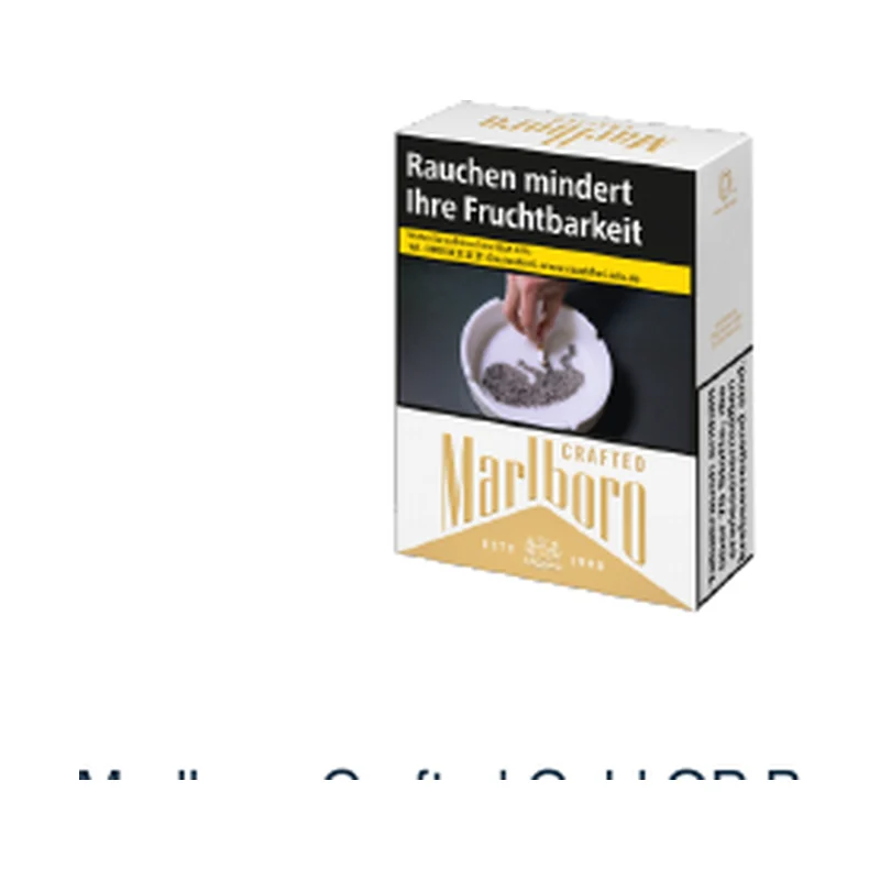 Marlboro Crafted Gold OP Box 2XL 26er – Produktabbildung