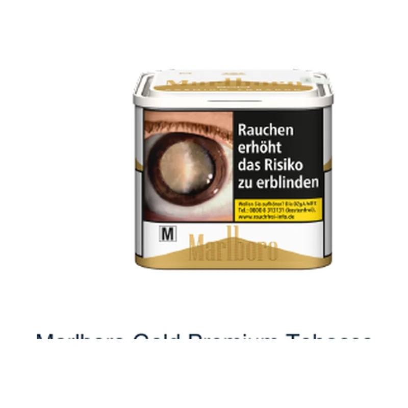 Marlboro Gold Premium Tobacco M 70g – Produktabbildung