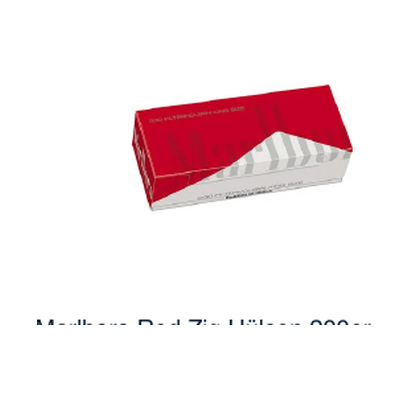 Marlboro Red Zig.Hülsen 200er King Size – Produktabbildung