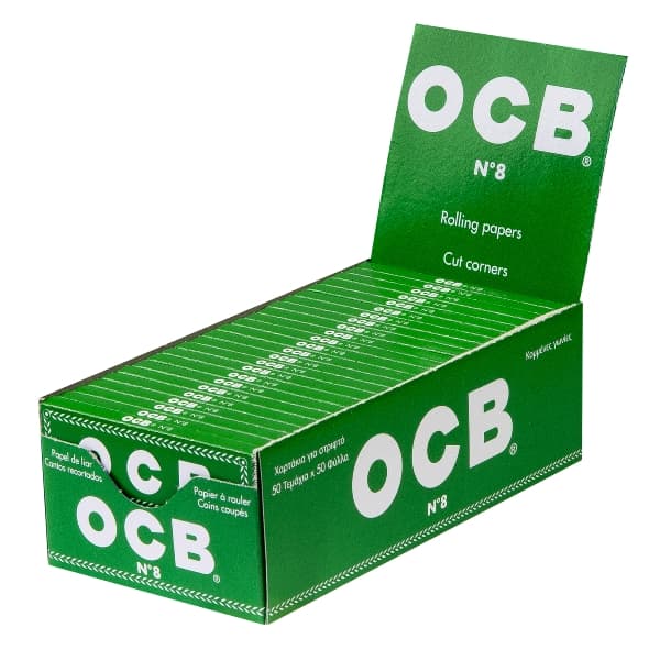 OCB Classic grün No 8 50 – Einzelpackung – Produktabbildung