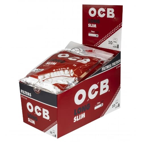 OCB Long Slim Filter 100 – Einzelpackung – Produktabbildung