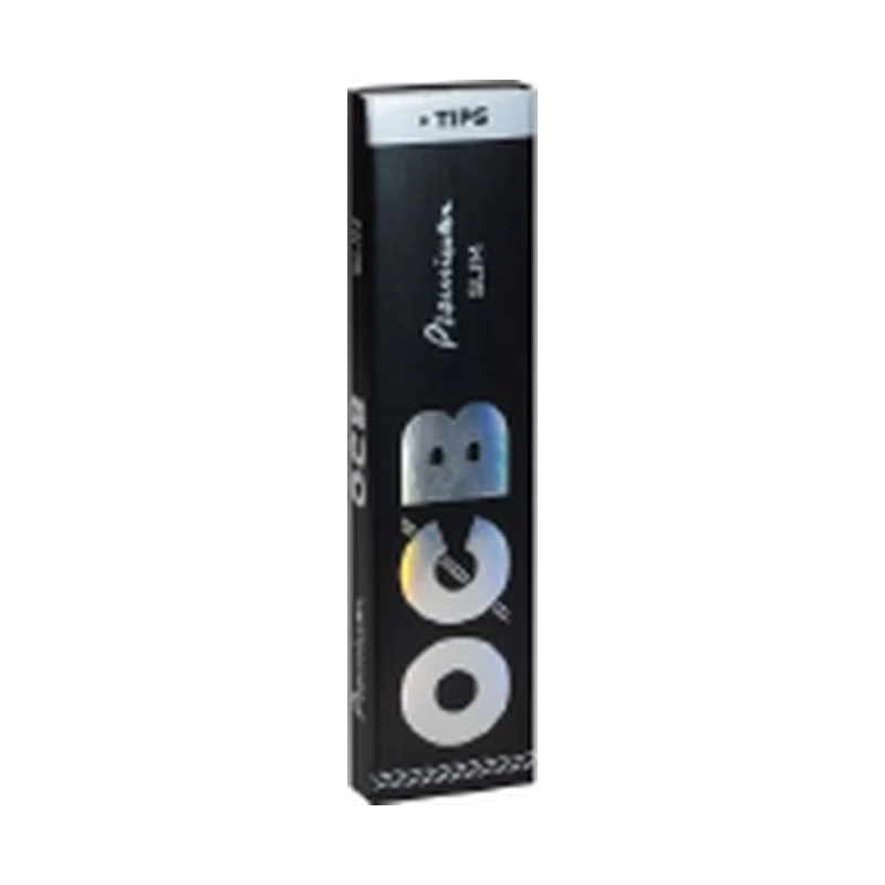 OCB Schwarz Prem. Long Slim + Tips 32er – Produktabbildung