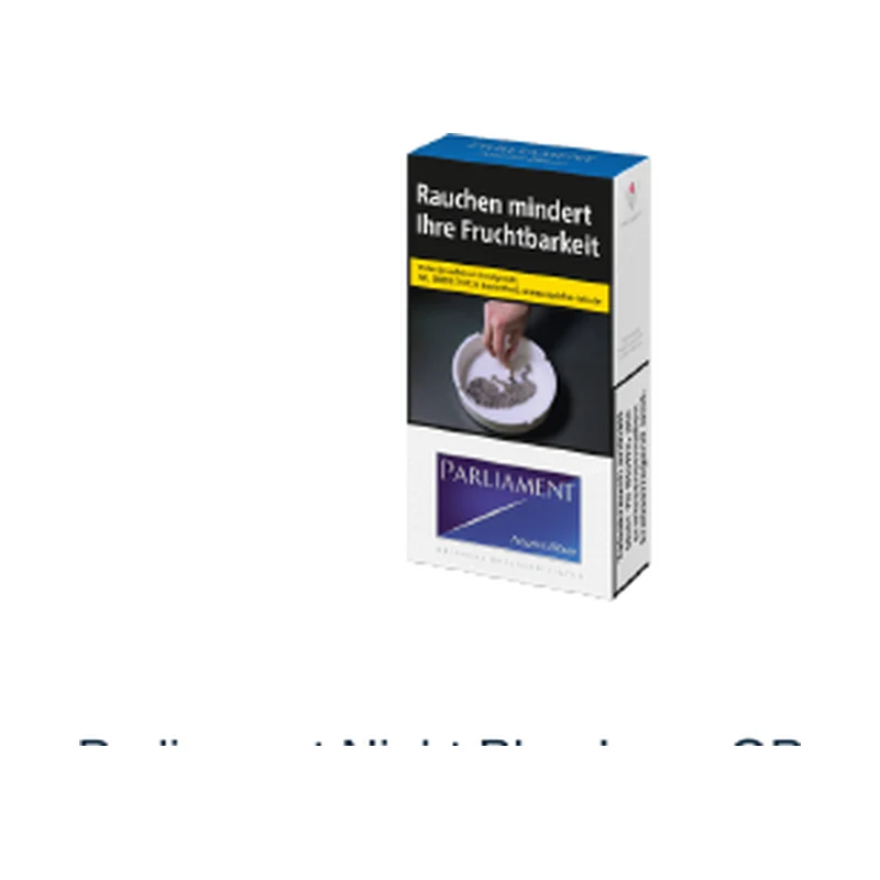 Parliament Night Blue Long OP Box 20er – Produktabbildung