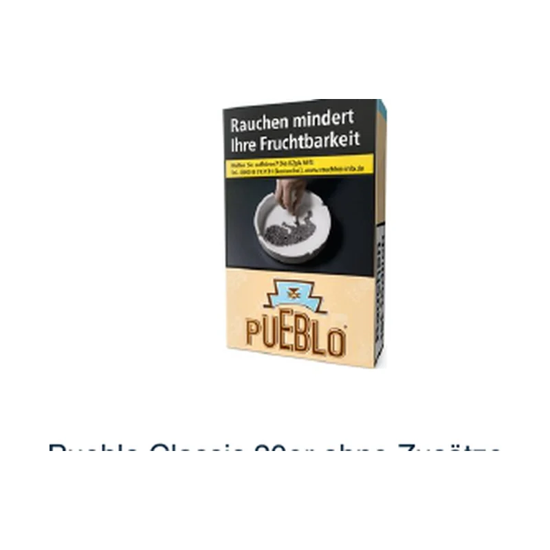 Pueblo Classic 20er ohne Zusätze – Produktabbildung