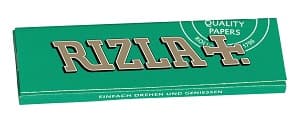 Rizla grün Zgt Pap 50 – Einzelpackung – Produktabbildung