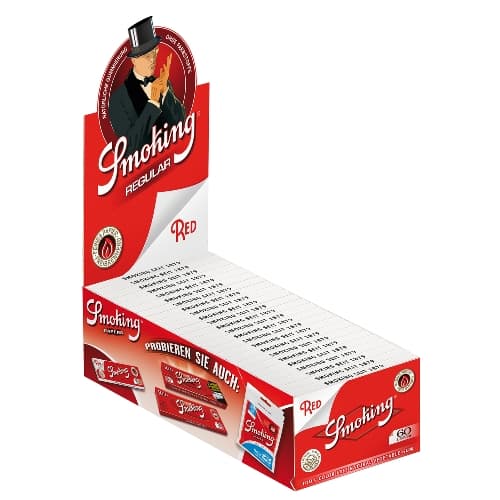 SMOKING Red Regular – Einzelpackung – Produktabbildung