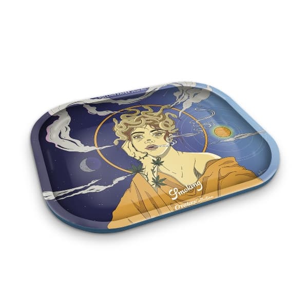 SMOKING Rolling Tray Medusa XL – Einzelpackung – Produktabbildung