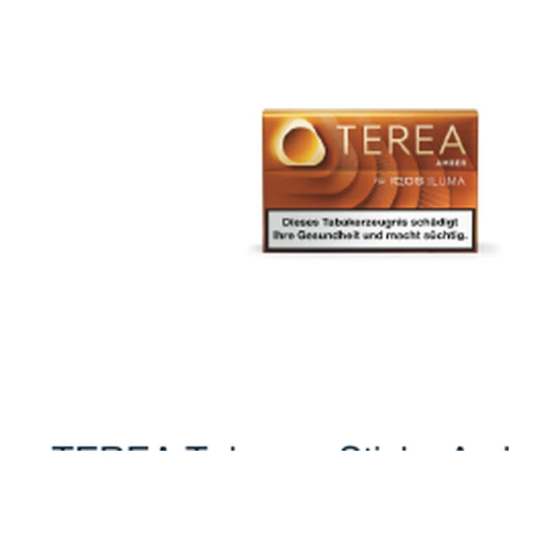 TEREA Tobacco Sticks Amber 20er – Produktabbildung