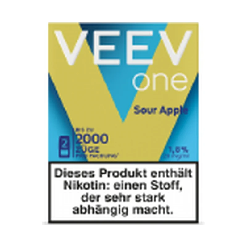 Veev One Pods Sour Apple 2er – Produktabbildung