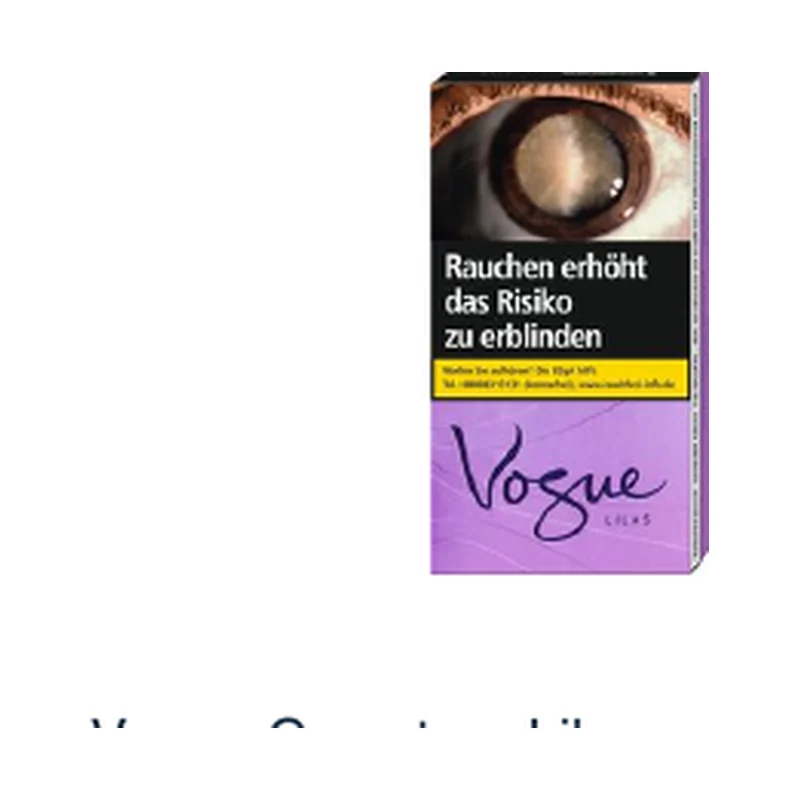 Vogue Caractere Lilas SuperSlims 20er – Produktabbildung