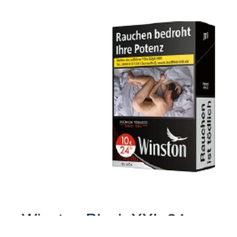 Winston Black XXL 24er – Produktabbildung