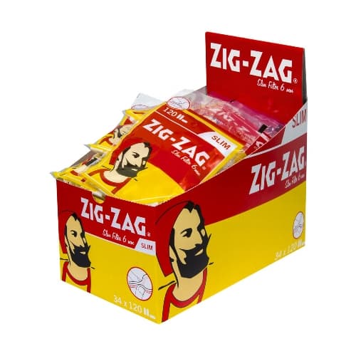 ZIG ZAG Drehfilter slim 120 – Einzelpackung – Produktabbildung