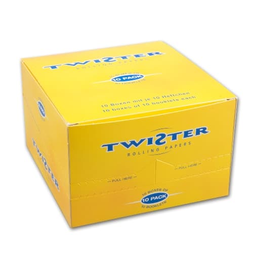 Zigarettenpapier Twister 10x10x50 – Einzelpackung – Produktabbildung