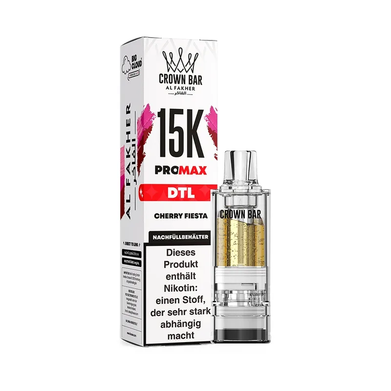 Al Fakher 15K V2 Pod 8ml – Cherry Fiesta – Produktabbildung