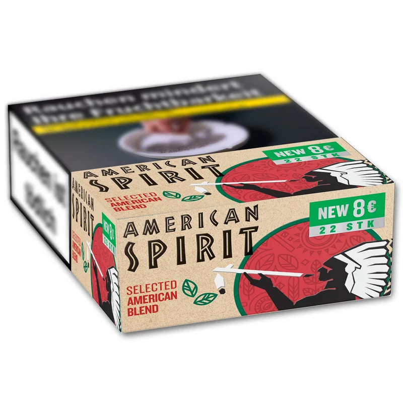 AMERICAN SPIRIT Selected Red BP L (10x20) – Produktabbildung